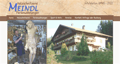 Desktop Screenshot of meindl-arnbruck.de